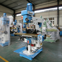 Machine de perçage et de fraisage universelle robuste ZX7550CW, multi-usages pour le travail des métaux, pour perçage, fraisage, alésage, rectification et taraudage
