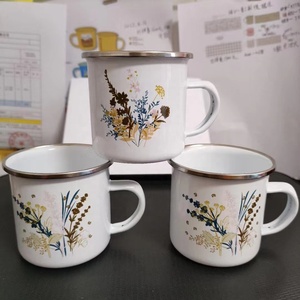 Taza de Metal Esmaltada de 8cm, Personalizada, Linda, para Camping, Sublimación, Regalo, <span class=keywords><strong>Playa</strong></span>, Viajes, <span class=keywords><strong>Café</strong></span>, 12oz, 350ML - Product Image 6