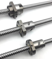 Vis à billes à haut coefficient de réduction de tension SFE2525 de qualité supérieure, diamètre 25 mm x déplacement 25 mm, avec écrou simple, entraînement linéaire à réponse rapide pour l'automatisation moderne