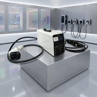 Station de recharge portable CCS2 DC pour véhicules électriques 3,5 kW, chargeur rapide domestique pour véhicules électriques, type 2 CCS pour véhicules électriques européens
