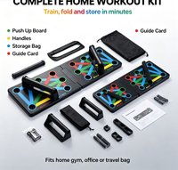 Tabla Compacta para Flexiones en Casa, 40x20x5cm, ABS TPR, Soporte Multifuncional para Entrenamiento de Pecho y Parte Superior del Cuerpo
