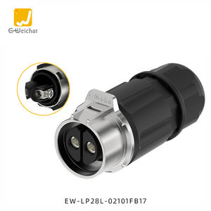 EW-LP28ขั้วต่อสายไฟ IP68ปลั๊กอุตสาหกรรมขั้วต่อสายไฟกันน้ำ3ขาตัวผู้และตัวเมีย - Product Image 3