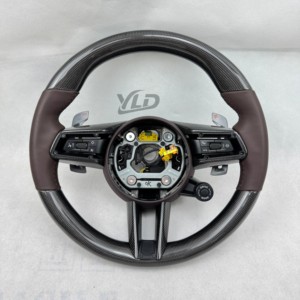 Volante Personalizado YLD en Color a Elección para <span class=keywords><strong>Porsche</strong></span> Panamera, Macan, Cayenne, 718, 911, Cayman, 918, Taycan, <span class=keywords><strong>Boxster</strong></span>, 987 - Product Image 3