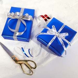 Papel de regalo al por mayor 43*300 cm embalaje de papel metálico - Product Image 2