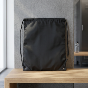 Promotional Cotton <b>Drawstring</b> <b>Backpack</b> Cord Closer Sport Gym Bag for Events & Giveaways with your logo - Product Image 1