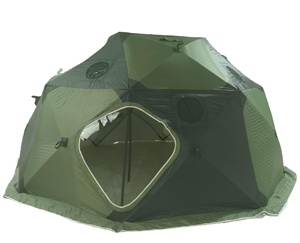 Tente octogonale d'hiver d'extérieur personnalisée avec isolation, grande fenêtre et trou pour <span class=keywords><strong>cheminée</strong></span> pour la pêche - Product Image 6