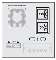 Régulateur de tension automatique KEBO RT 10000VA, relais monophasé, stabilisateur, affichage LED, efficacité 98%, appareil électroménager pour PC