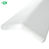 Protection d'angle murale en PVC à 135 degrés HS-635B 50x50mm, protection anti-collision pour hôpital