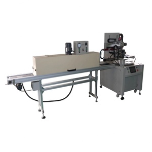 Automatic Rotating Screen Printing Machine IR Tunnel Single Color Robot Downloading Paper Printer New Condition PLC Motor - Product Image 2