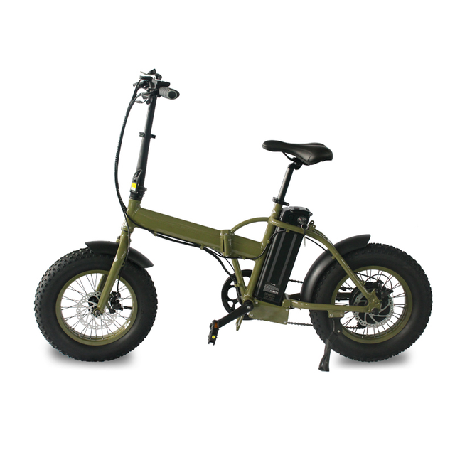 Eu Warehouse 20 Inch Alloy 1000w 36v 7 Speed Electric Foldable Bicycle Mini Ebike