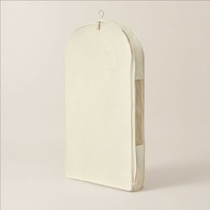 100% Cotton Garment Dust Cover Rectangle Hook Type Bedroom <b>Storage</b> Pure Cotton <b>Clothes</b> Protector - Product Image 2