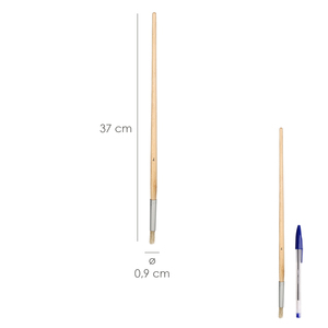 Brico <b>Round</b> White Bristle <b>Brush</b> No. 7 - Product Image 3