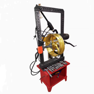 Machine de redressage de jantes en alliage d'aluminium OEM pour réparation de roues de moto de 24 pouces déformées - Product Image 2