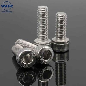 Hexagon Hex Socket Cap Head <b>Screw</b> M1.4 M1.6 M2 M2.5 M3 <b>M4</b> M5 M6 M8 M10 Stainless Steel Allen Bolt DIN912 - Product Image 1