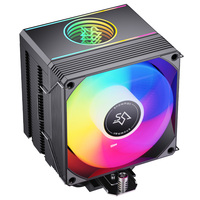 Ventilateur de refroidissement pour PC SNOWMAN, 6 caloducs, refroidisseur d'air pour processeur, dissipateur thermique pour processeur de bureau, compatible avec LGA 1700 1200 1366 115x AM5 AM4