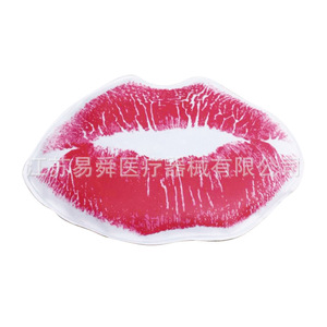 Compresse de gel froid/chaud portable Yi Shun en forme de lèvres 45 ml pour l'exportation - Product Image 1