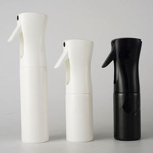 10Oz 500Ml Rỗng Đen Trắng Làm Sạch Tóc Trong Suốt Nước Hoa Nhựa Fine Mist Bình Xịt Liên Tục - Product Image 1