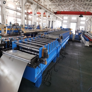 Machine automatique de formage de tuiles en tôle d'acier PPGI émaillée à haute productivité avec moteur et roulement - Product Image 4