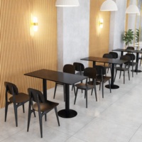 Großhandel Moderner Minimalistischer Esszimmerstuhl, Acryl-Verhandlungsstuhl mit Anpassbaren Farben