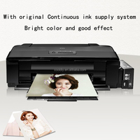 L1800 Imprimante jet d'encre A3/A3 + Sublimation 6 couleurs Imprimante de transfert Papier d'impression numérique Encre