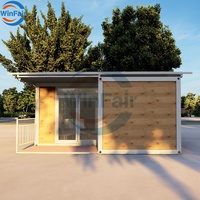WinFair – Mini-maison conteneur modulaire détachable à prix avantageux, préfabriquée, pour studio résidentiel / espace créatif
