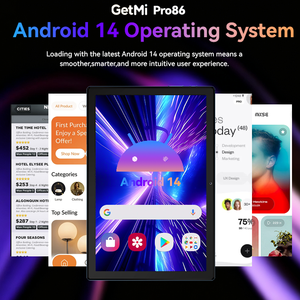 GetMi Pro 86 Malaisie en stock Vente en gros Tablette pour enfants Octa Core 4 Go + 64 Go 6000mAh 4G LTE WiFi Kids Android 11 Tablette pour étudiants - Product Image 3