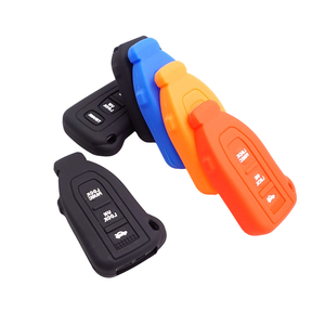 Bền Silicone chìa khóa xe Bìa bảo vệ phù hợp cho <span class=keywords><strong>Lexus</strong></span> LS430 2002-2006 TOYOTA chìa khóa thông minh <span class=keywords><strong>Fob</strong></span> - Product Image 2