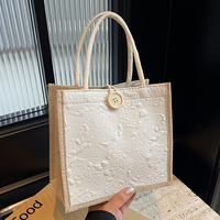 Sac fourre-tout en toile de jute recyclée, écologique et naturel, avec logo personnalisé, vente en gros, offre spéciale