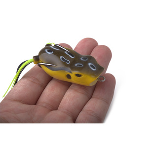 HENGJIA 5.5CM-12G Leurre de pêche à l'eau avec queue vibrante, appât souple de pêche avec <span class=keywords><strong>prix</strong></span> d'usine - Product Image 5