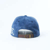Gorras de Béisbol de Alta Calidad para Hombre, de Gamuza, con Logotipo Bordado en 3D Personalizado, de 5 Paneles, con Hebilla de Cuero Ajustable