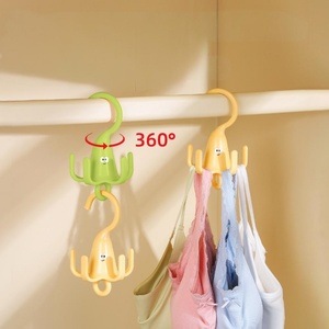Banana Five Claw Rotation Space Saving Holder Hook Wall Mounted Cabinets Clothes <b>Rack</b> for <b>Shoes</b> Scarf <b>Storage</b> Widely Used - Product Image 1