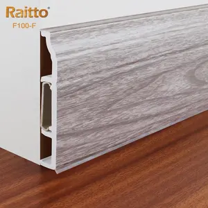 Buy Skirting Board F100-F Ruitai Plastic PVC Skirting Board For Vinyl Flooring