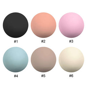 Ballon de Pilates blanc laiteux personnalisé pour le yoga, accessoires de gym, ballon d'exercice, ballon de fitness, ballon de yoga 20 cm, mini ballon de Pilates pour le renforcement du tronc - Product Image 2