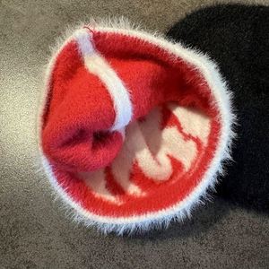 Wholesale New Arrival Faux Mink Fur Breathable <b>Waterproof</b> <b>Beanies</b> Custom Logo Jacquard Winter Knitted Hats High Quality Travel - Product Image 6