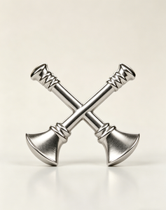 Insignia Metálica Personalizada 3D con Forma de Dos Cornetas Cruzadas para Comandante de Batalión, Chapada en Oro/Níquel, Aleación de Zinc, Pin de Solapa para Souvenir y Uniforme - Product Image 5