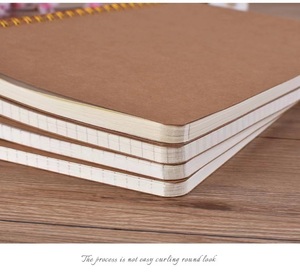 B5 vàng xoắn ốc thủ công giấy máy tính xách tay với 50 tờ cho văn phòng hoặc sinh viên sử dụng cho quà tặng khuyến mãi - Product Image 3