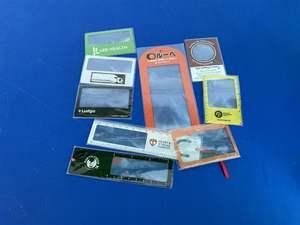 Tarjeta de lupa de bolsillo 4X de exportador de China con función de regla para leer diseño popular de impresión pequeña en el mercado global - Product Image 6