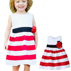 Wholesale Children Kids Girls Casual Style Sublimation Pinafore Dress Cotton From China - Product Image 1