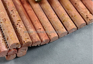 Mosaïque en marbre travertin beige 3/5 x 6 pouces, à rainures empilées, pour la décoration murale de la salle de bain et de la cuisine - Product Image 4