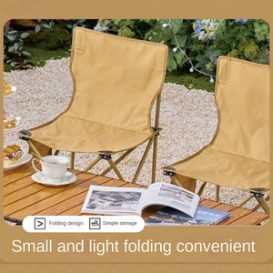 Silla Plegable Portátil de Tela Oxford con Bolsa de Transporte para Actividades al Aire Libre, Camping, Pesca, Playa, Hierro para Viajes y Senderismo - Product Image 3