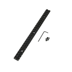 Focuhunter ottica portata lunga 258mm lunghezza accessori caccia 20mm montante montante ingranaggio tattico 25 slot montante Base montante - Product Image 1