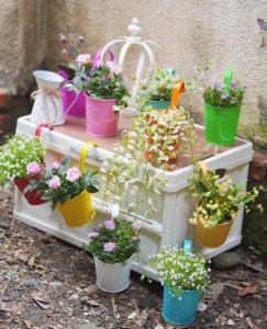 Vasi <span class=keywords><strong>da</strong></span> Fiori <span class=keywords><strong>in</strong></span> Metallo Colorato <span class=keywords><strong>da</strong></span> Appendere, Fioriere <span class=keywords><strong>da</strong></span> Parete per <span class=keywords><strong>Balcone</strong></span>, Portafiori <span class=keywords><strong>da</strong></span> Muro - Product Image 4