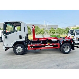 Camion benne à benne basculante IZUSU KV100 neuf, diesel, manuel, Euro 4/6, pour conteneurs de déchets roll-on - Product Image 5