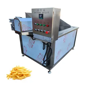 Stainless Steel Frying Pan Automatic Control Snack Food Frying Machine