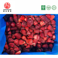 Diepvries Aardbeien IQF Gehele Diepvries Aardbeien Natuurlijke Kleur Diepvries Fruit 10Kg Karton voor Export Groothandel