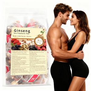 Chá Aromatizado GULI Ginseng Seis Tesouros 5g*30 Pacotes, Melhor Vendedor, Suporte para Vitalidade Sexual Masculina - Product Image 1