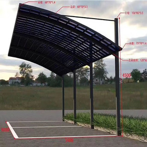 Toit en polycarbonate cadre en aluminium abri d'auto en porte-à-faux/<span class=keywords><strong>garage</strong></span>/abri de stationnement - Product Image 5