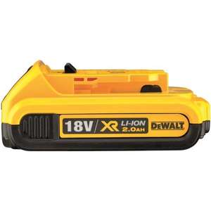 Batterie Li-Ion Dewalt 18V 2.0Ah XR pour outils électriques - Product Image 1