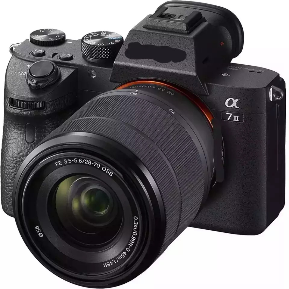 Предложение для a7 III (ILCEM3K/B) полнокадровых беззеркальных со съемными объективами Набор фильтров для объектива камеры с 28-70 мм объектив с 3-дюймовый ЖК-дисплей, черный