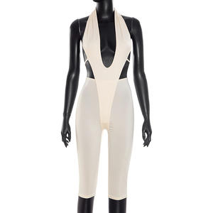 Nuovi set di tute e Leggings Sexy da donna con fascia senza schiena - Product Image 3